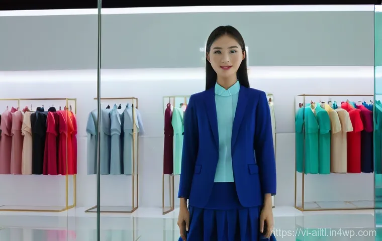감정 인식 AI를 통한 개인화 마케팅 전략 - Image Prompt 1: AI-Powered Personalized Fashion Shopping in Vietnam**