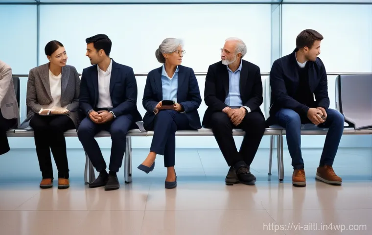 감정 인식 AI 시스템의 작동 원리 - **Prompt: AI Emotion Recognition from Facial Expressions and Voice**
    "A medium shot of a young a...